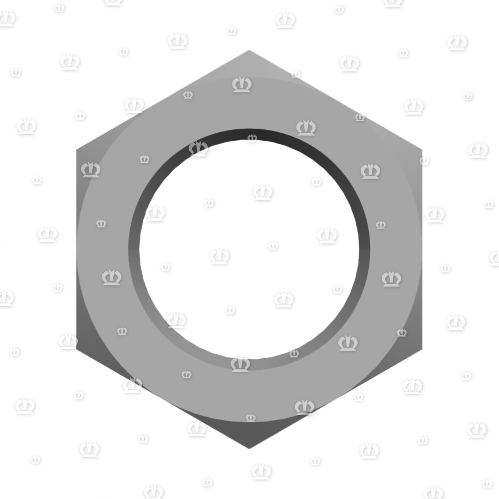 Sicherungsmutter niedr.Form M7 Zn8