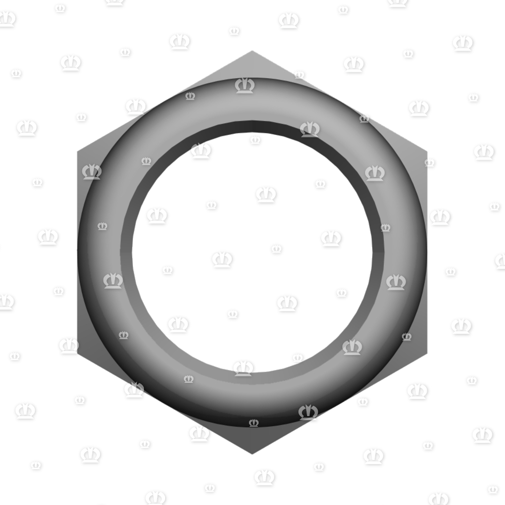Sicherungsmutter niedr.Form M22 Zn8