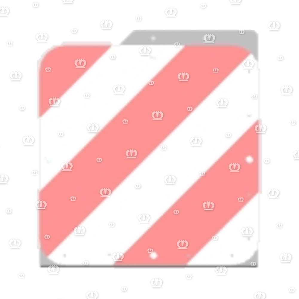WARNTAFEL, VORNE, RECHTS