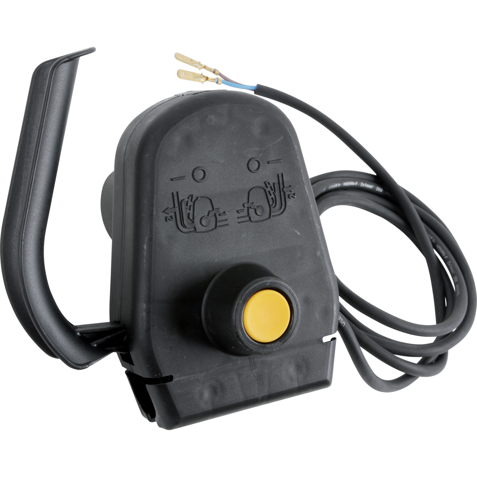 Totmannschalter 12 A, Schwarz-Gelb