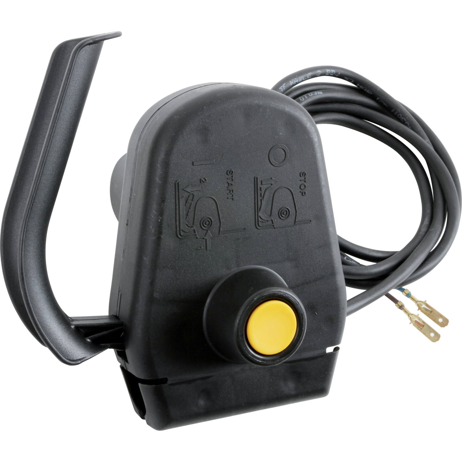 Totmannschalter 12 A, Schwarz-Gelb