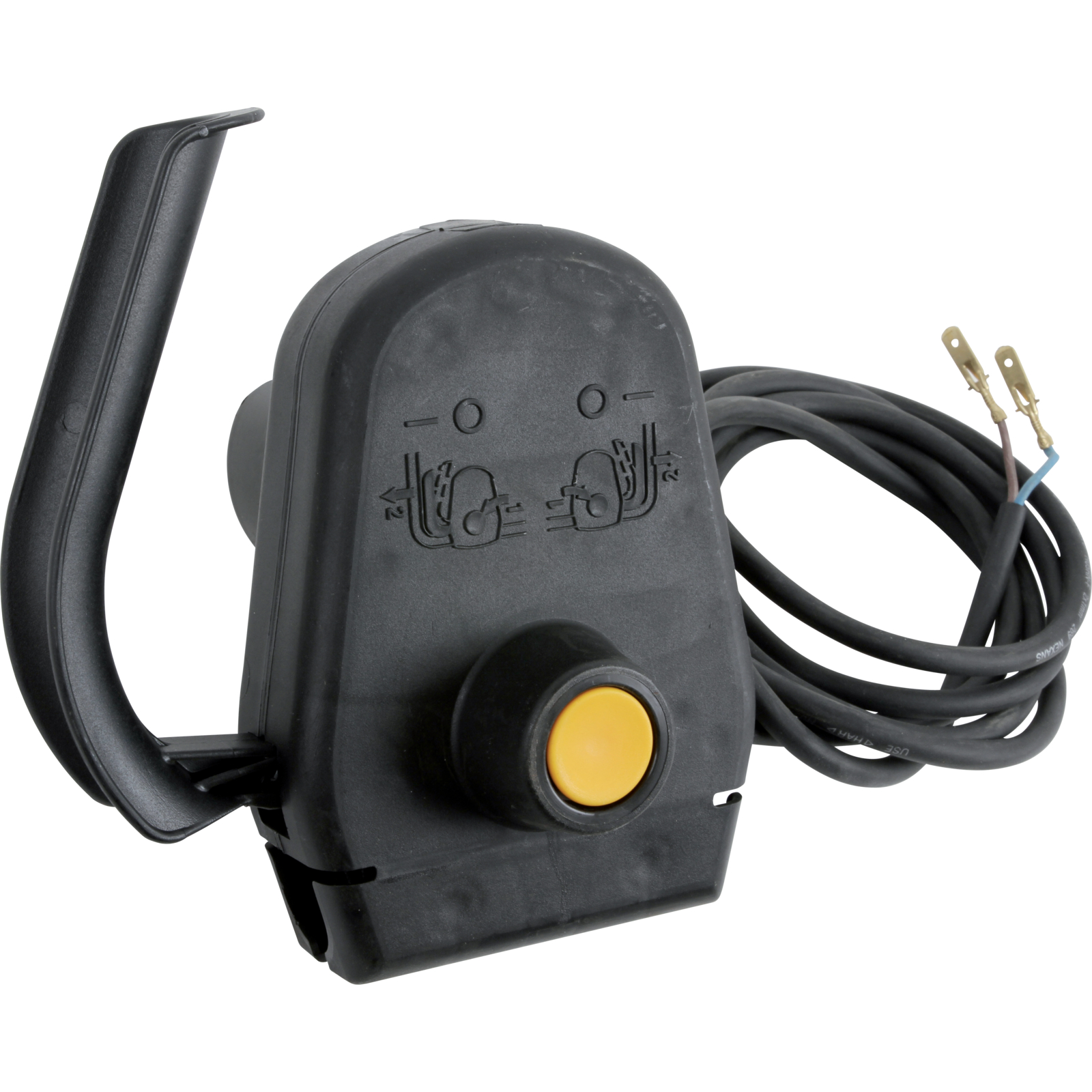 Totmannschalter 10 A, Schwarz-Gelb