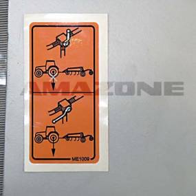 Folie Hahnstellung Zugkraftverstärkung Cenius Amazone ME1009