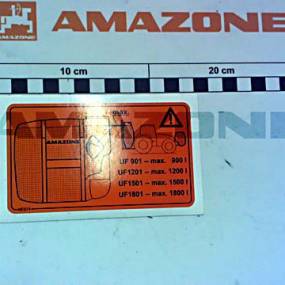 Folie Befuellung Uf Flow Control Amazone ME874