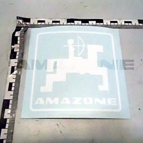 Folie Amazone-Logo Weiss 100×100 (Mf1019) Amazone