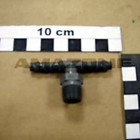 Schlauchanschluss T-Stück D=6 Mm Ag=1/4 Zoll (Ge126) Amazone
