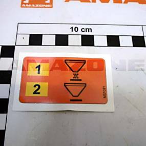 Folie Anschluss Schieber Za-Xs / E+S / E Ks (Me1031) Amazone