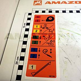 Folie Anschluss Cirrus 03 M. Befuellschn Ecke Amazone ME1184