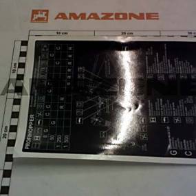 Folie Wartung Ph1500 (Me1458) Amazone ME1458