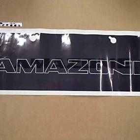 Folie Grau F. Behälter M. Amazone-Schriftzug MF687