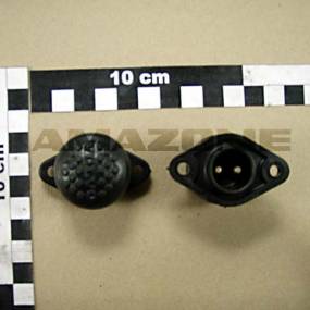 Fußtaster M. Flansch 2-Pol. Amazone NG027