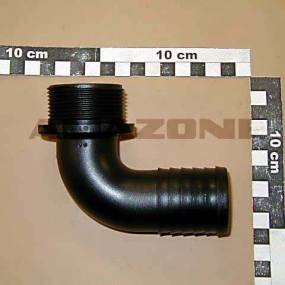 Schlauchanschluss 90 Grad D=40 Mm Ag=1 1/2 Zoll (Ge062) Amazone