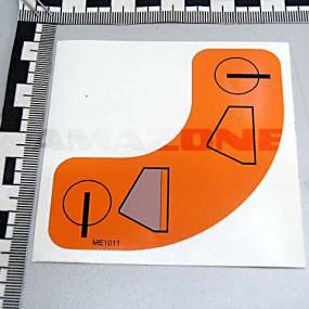 Folie Ventilstellung Cirrus 03 Amazone ME1011