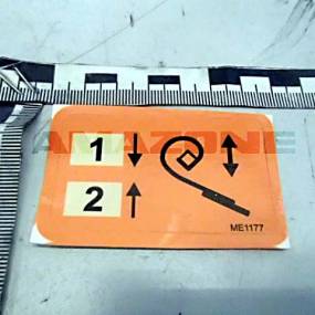 Folie Anschluss Crushboard Hin (Me1177) Amazone ME1177