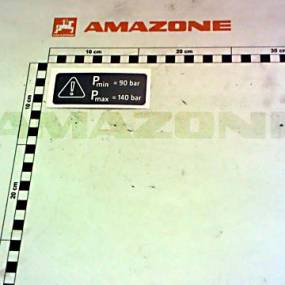 Folie Druck Steinsicherung Pflug Cayros (Me1318) Amazone