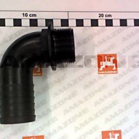 Schlauchanschluss 90 Grad D=40 Mm Ag=1 1/4 Zoll Amazone GE304