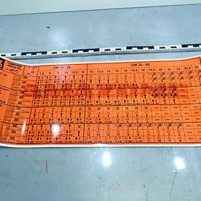 Folie Streutabelle Limiter Ultra Xl F. Streuscheiben Om (Me918) Amazone