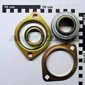 Spannlager M. Gehaeuse 2-Loch 207 Ina Amazone CE037