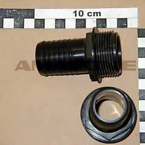 Schlauchanschluss Gerade D=32 Mm Ag=1 1/4 Zoll Amazone GE069