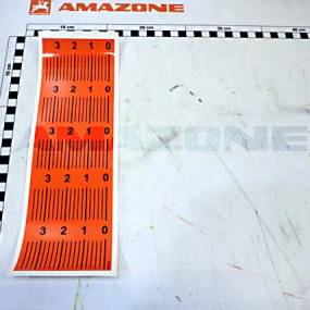 Folie Skala Arbeitstiefe mitte Amazone ME1225