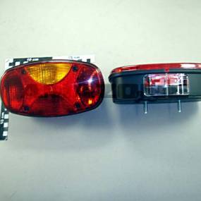 Heckbeleuchtung F. Die Straßenfahrt Li. Amazone NA152