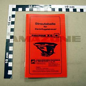 Streutabelle Za-E (9142200) Amazone