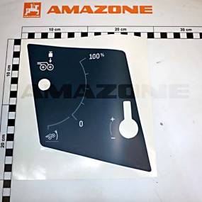 Folie Schardruckverstellung Cataya Super Amazone ME1322