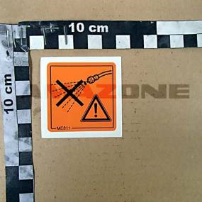 Folie Nicht mit Hochdruckreiniger (Me811) Amazone