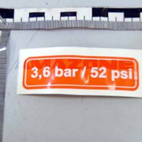 Folie 3,6 Bar / 52 Psi Amazone ME981