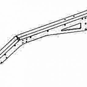 Halteblech links Amazone 218146