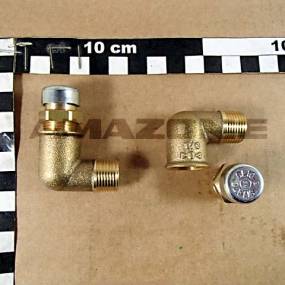 Entlueftungsschraube G3/8 Ms M. Bogen Amazone EB168