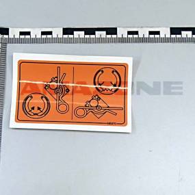 Folie Hydraulische Notbremse (Me870) Amazone ME870