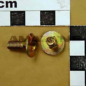 Flachrundschraube Din 603 6×16 4.6 Vz (Da052) Amazone