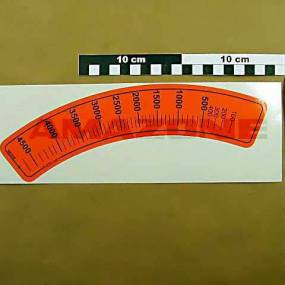 Folie Füllstandsanzeige Ux 4200 Amazone ME509