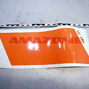 Folie Tank Orange F. Condor / Citan Seite rechts Hinten Oben Amazone MF506