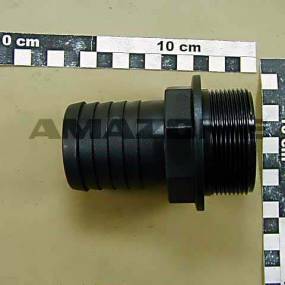 Schlauchanschluss Gerade D=51 Mm Ag=2 Zoll (Ge043) Amazone