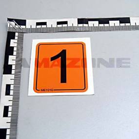 Folie Ziffer 1 Amazone ME1016