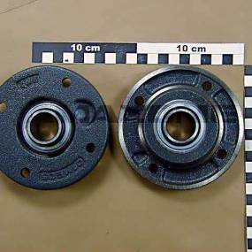 Spannlager M. Gehaeuse 4-Loch 205 Ina Amazone CE055