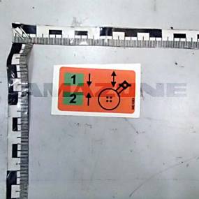 Folie Anschluss Arbeitstiefenverstellung (Me1083) Amazone