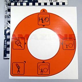 Folie Vario-Schaltung Saugseite (Me825) Amazone