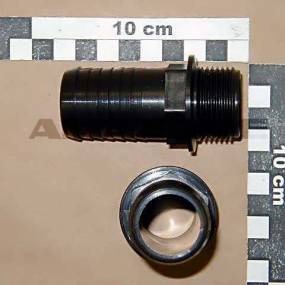 Schlauchanschluss Gerade D=30 Mm Ag=1 1/4 Zoll (Ge112) Amazone