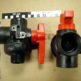 3-Wege-Kugelhahn 1 1/4Zoll 3Loch Amazone ZF1000