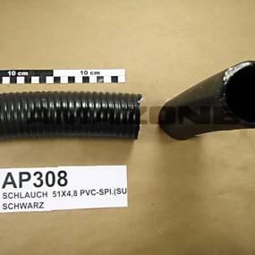 Schlauch 51X4,5 Schwarz Pvc-Spirale (Ap308) Amazone