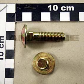 Flachrundschraube Din 603 10X40 8.8 Vz Amazone DA090