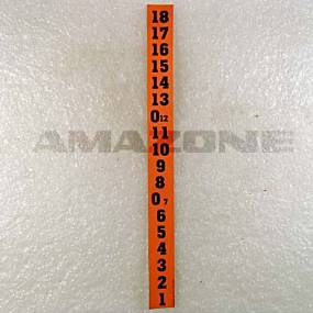 Folie 18-Fach Schaltung Re. D8-40E Amazone 0743700