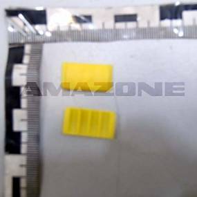 Kennzeichnungsschild 2 Gelb Amazone 943600