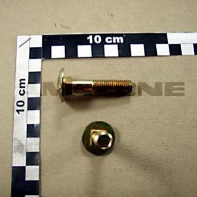 Flachrundschraube Din 603 10X50 8.8 Vz Amazone DA092