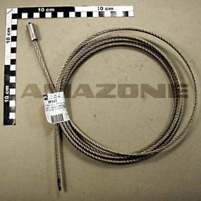 Drahtseil D= 5 7X19 L=3400 1.4401 1 Rundklemme Al (Ef142) Amazone