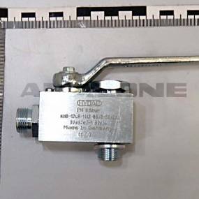 Blockkugelhahn 2/2 08-L12/Ag G3/8 G3/8 Blockkugelhahn 2/2 Nw08 L12 G3/8 (Gd741) Amazone