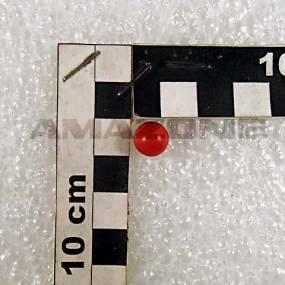 Kugel D= 3/8 Zoll Pp Rot / Geschliffen (Ic185) Amazone